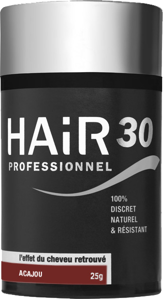 Hair 30 pour cheveu acajou